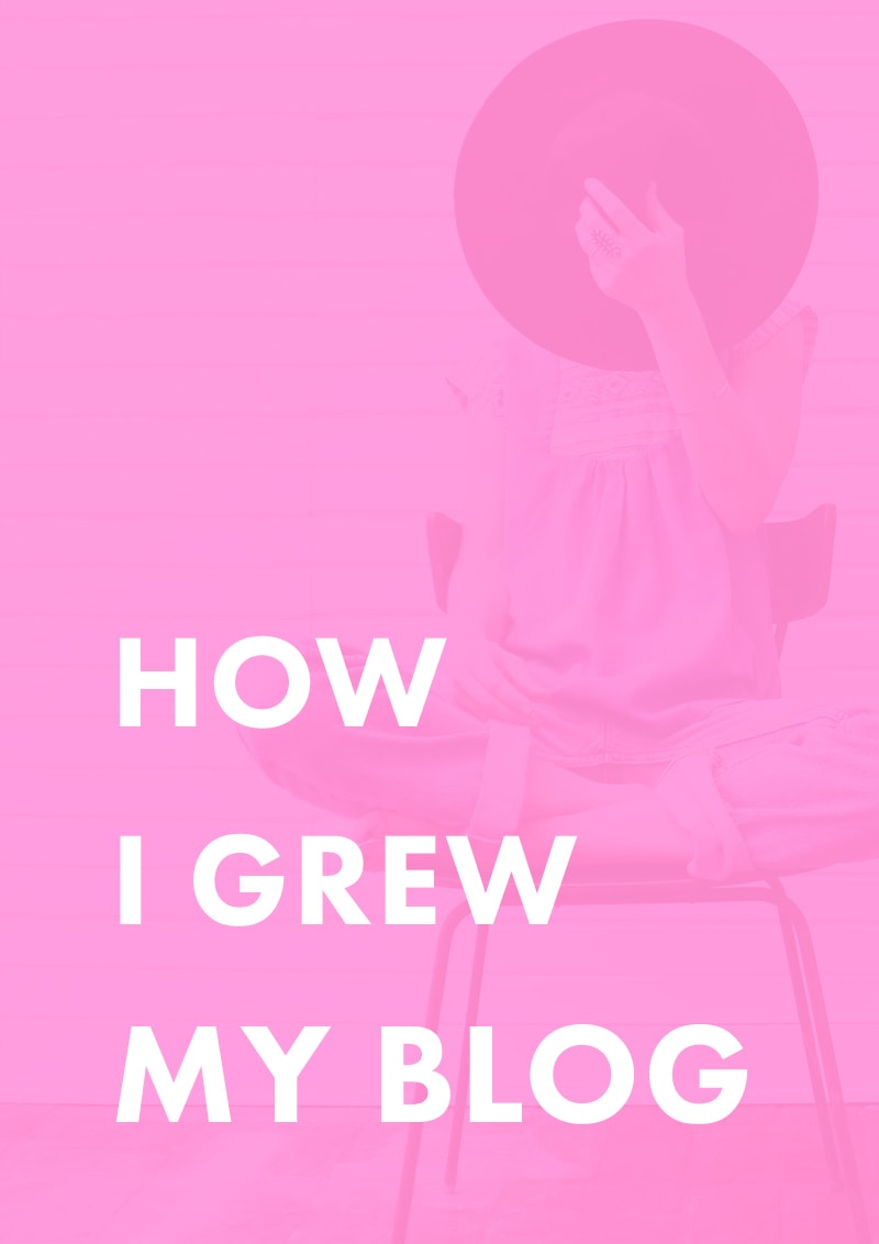 How I Grew My Blog. | Growing your blog is a lot of work, but I was able to figure things out and make my blog work for ME. Nowadays, my blog is my full-time business and using these strategies, I was able to grow it quickly.  Want to grow your blog? Check out these nine things that made a difference for me. 
