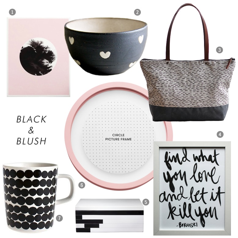 Black and Blush // Curated by The Nectar Collective