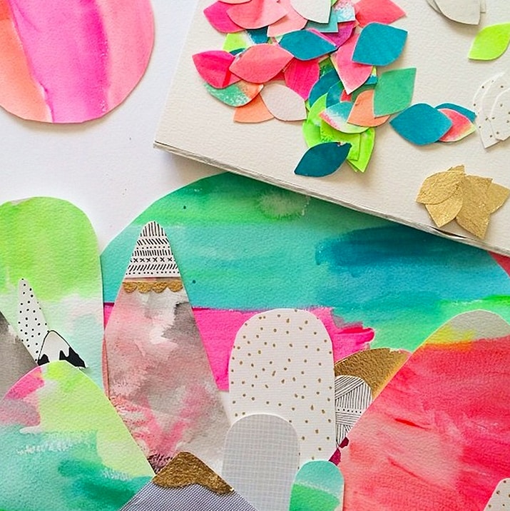 Quirky + Colorful Art by Laura Blythman