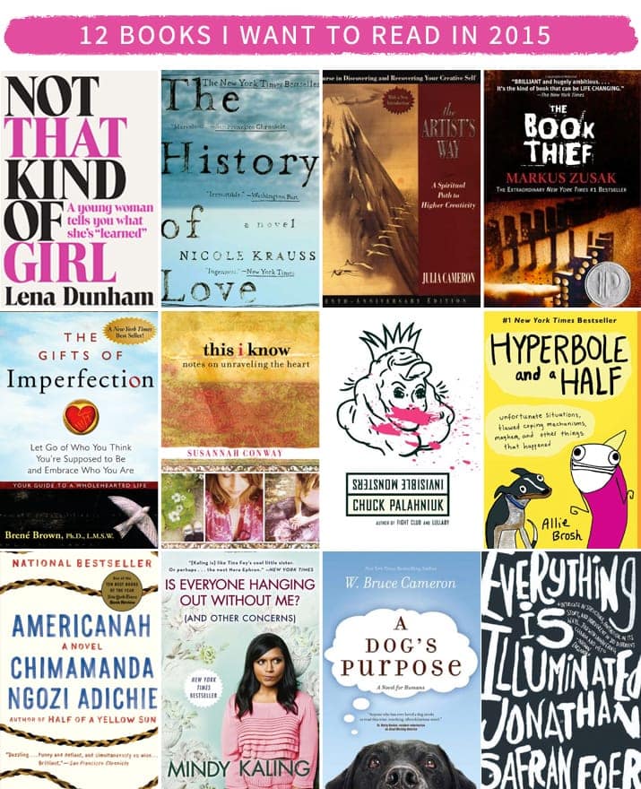 12 Books I Want to Read in 2015
