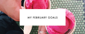 My February Goals