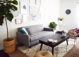 Melyssa's LA Living Room Tour by The Nectar Collective