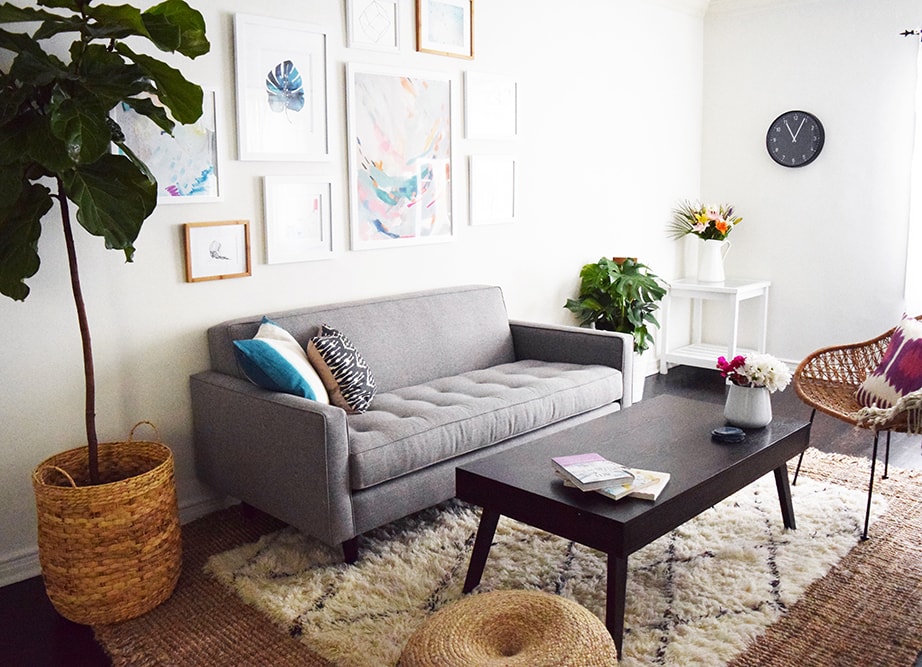 Melyssa's LA Living Room Tour by The Nectar Collective