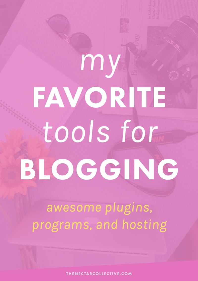 My Favorite Tools for Blogging -- Awesome Plugins, Programs, and Hosting | Want to up your blogging game? Check out some of my favorite tools and technology that have helped me create a better blog.