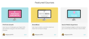 A Brand New Website for TNC Courses (Plus a BTS Video!) | These courses are perfect for bloggers and entrepreneurs who want to stand out and earn an authentic income online. Click through to learn more!
