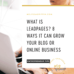What Does What Is Leadpages Mean?