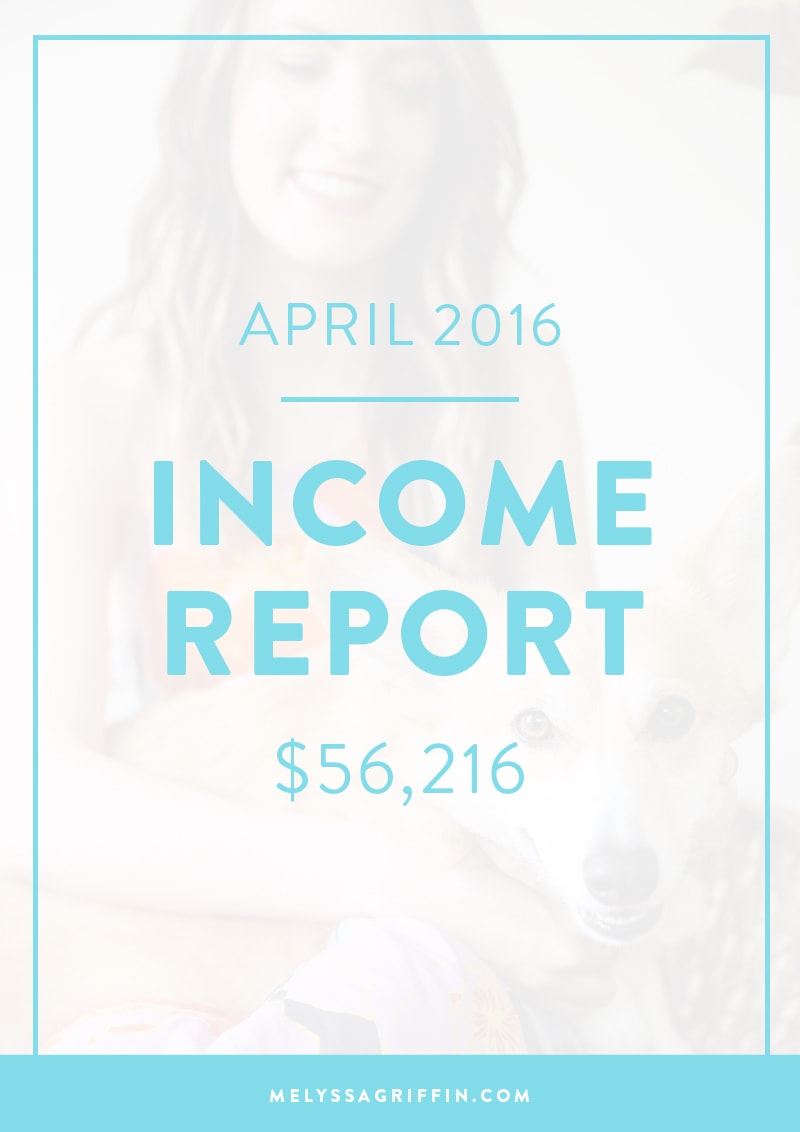 April 2016 Blogging Income Report