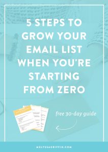 Grow your email list | Get more email subscribers | Email marketing