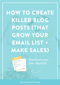 Create killer blog posts | how to blog | blogging tips