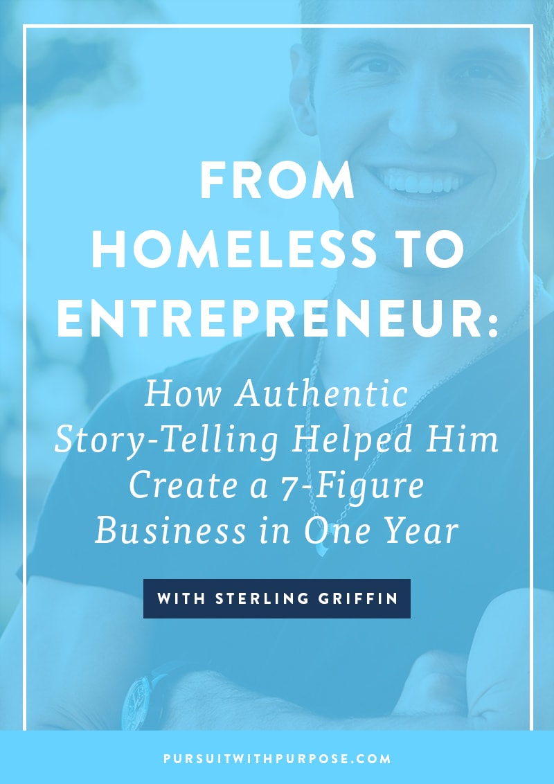How Authentic Story-Telling Helped Him Create a 7-Figure Business in One Year