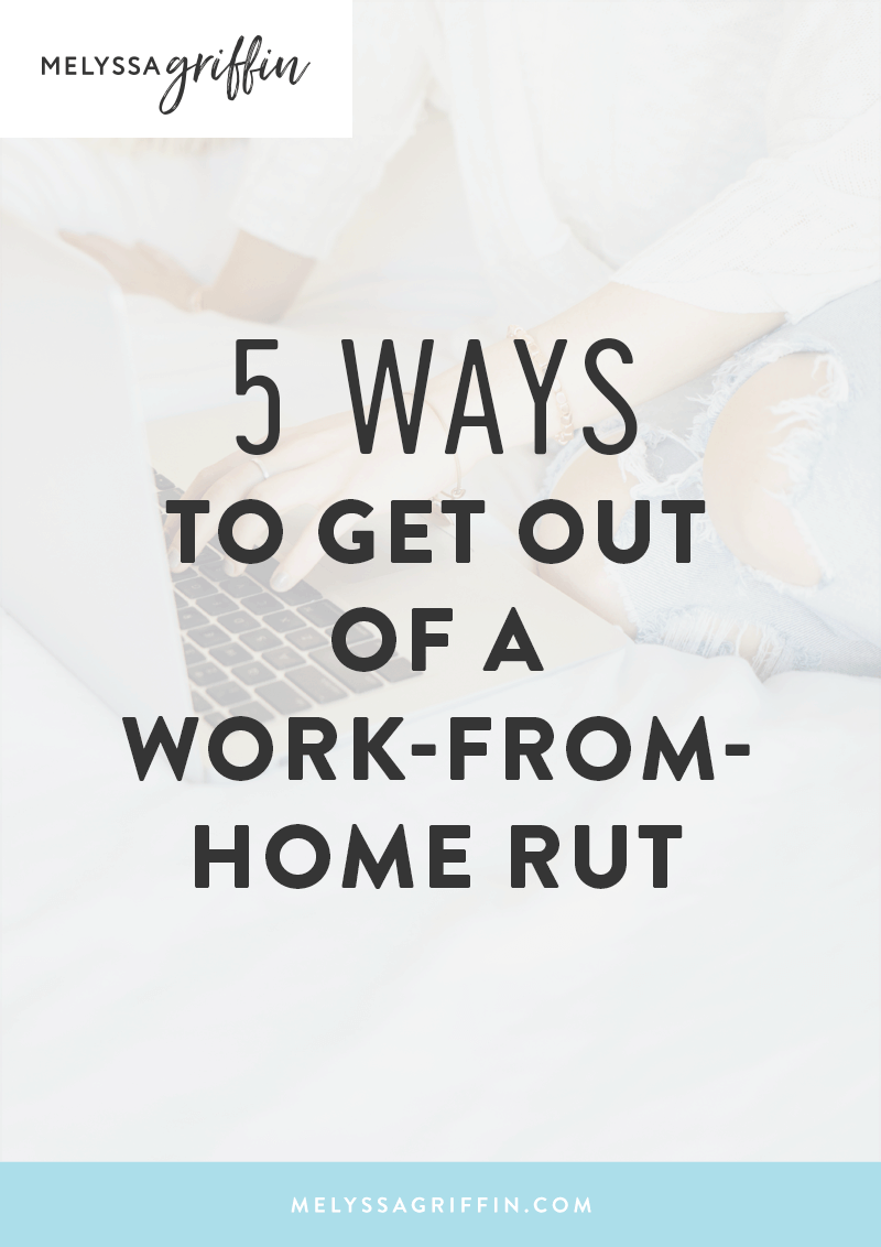 Five ways to energize yourself when working at home